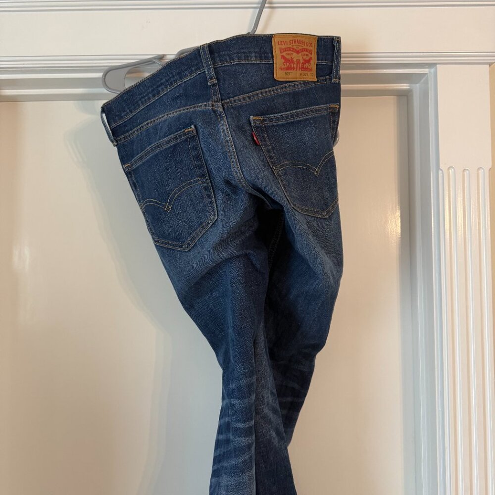 Levi’s 527 Bootcut Jeans 33x30 Dark Wash Men’s Classic Fit - Picture 6 of 6